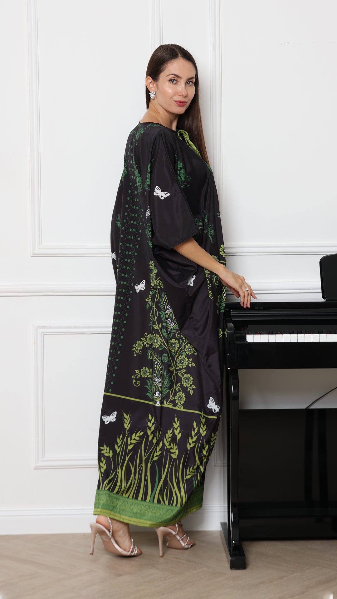 Ardine Noire Kaftan