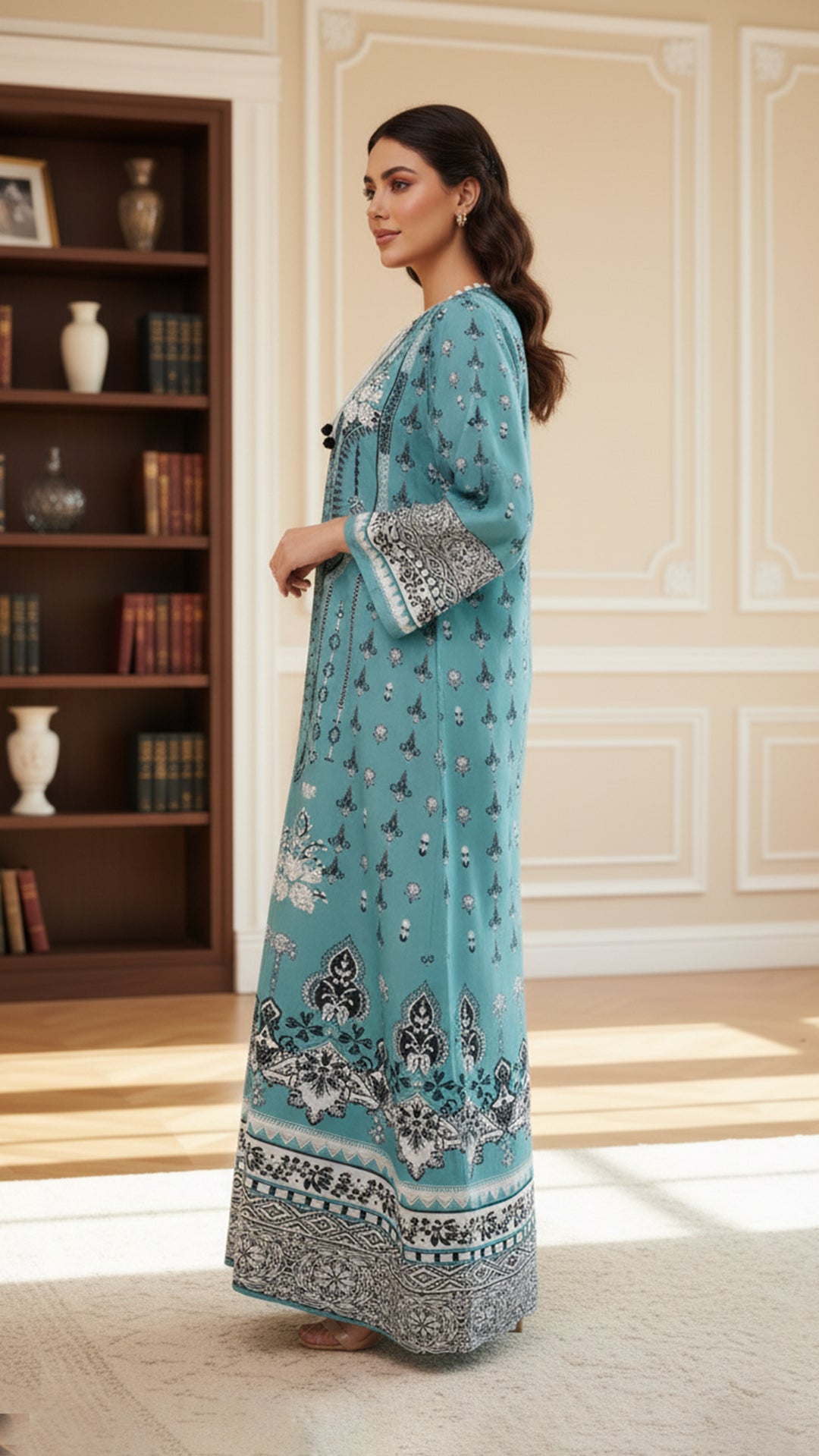 Zelijah Kaftan Dress