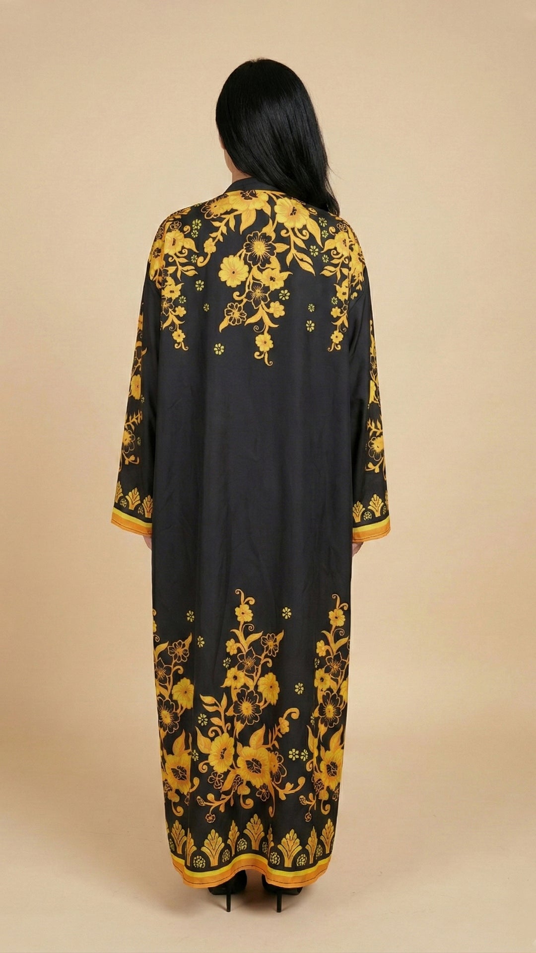 Noireva Open Front Abaya