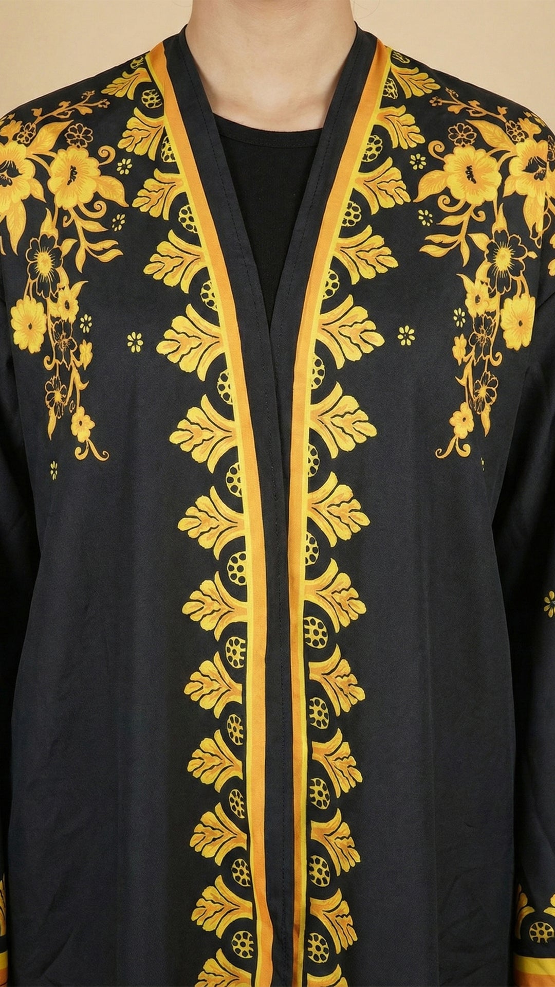 Noireva Open Front Abaya