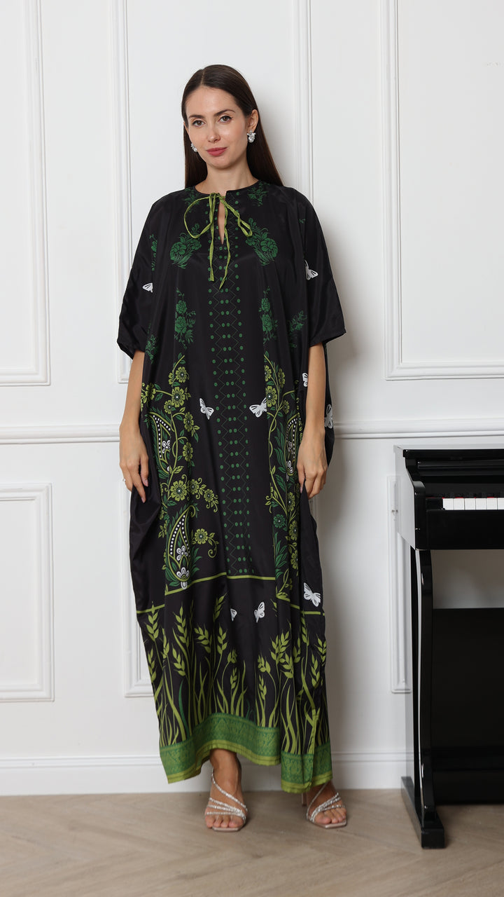 Ardine Noire Kaftan