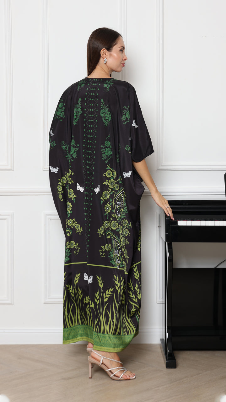 Ardine Noire Kaftan