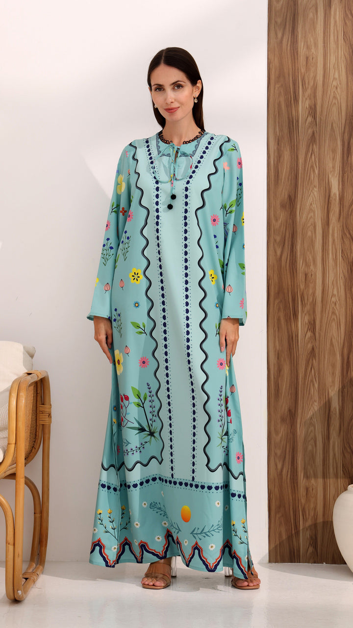 Sable Kaftan Dress