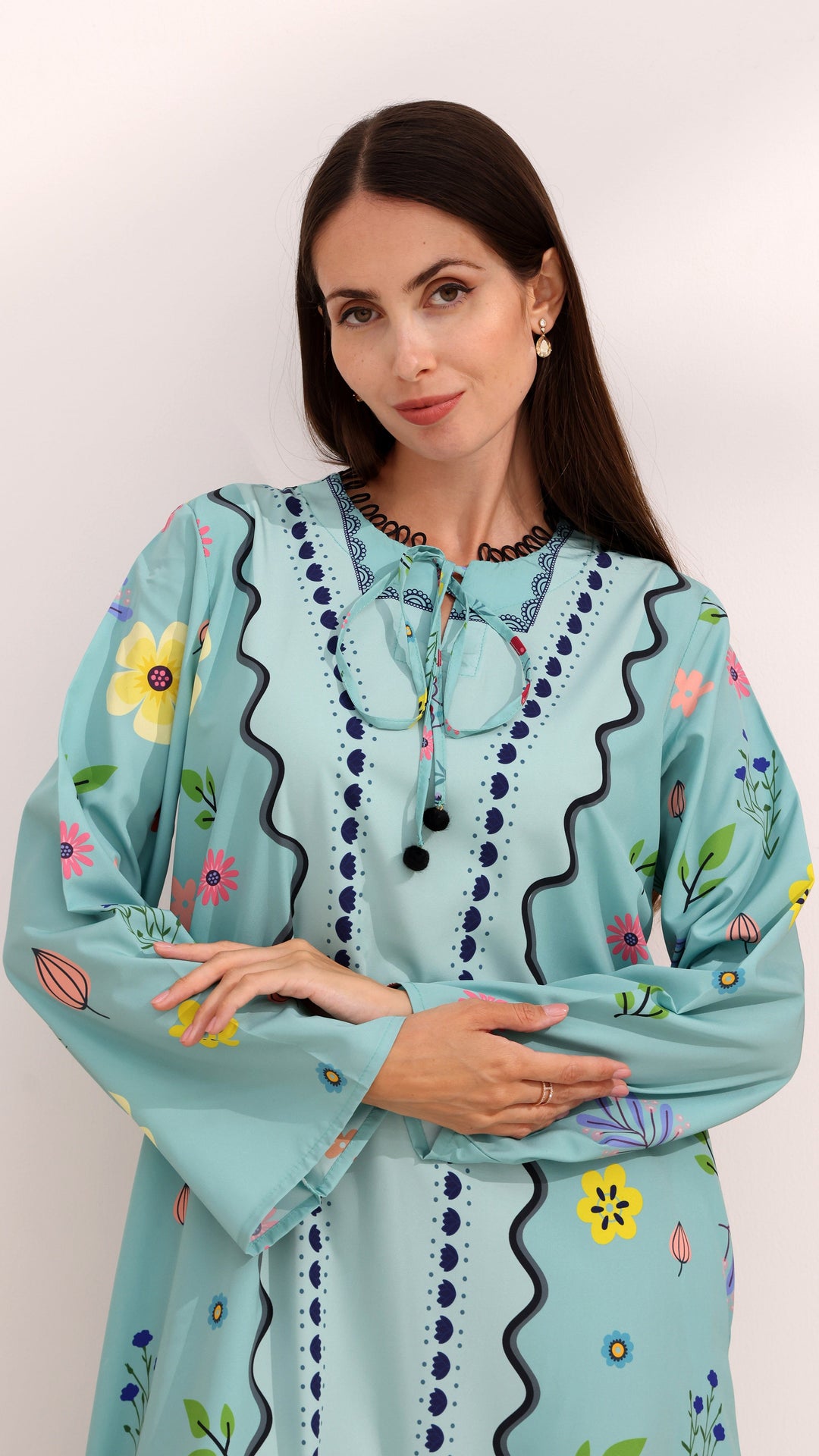 Sable Kaftan Dress