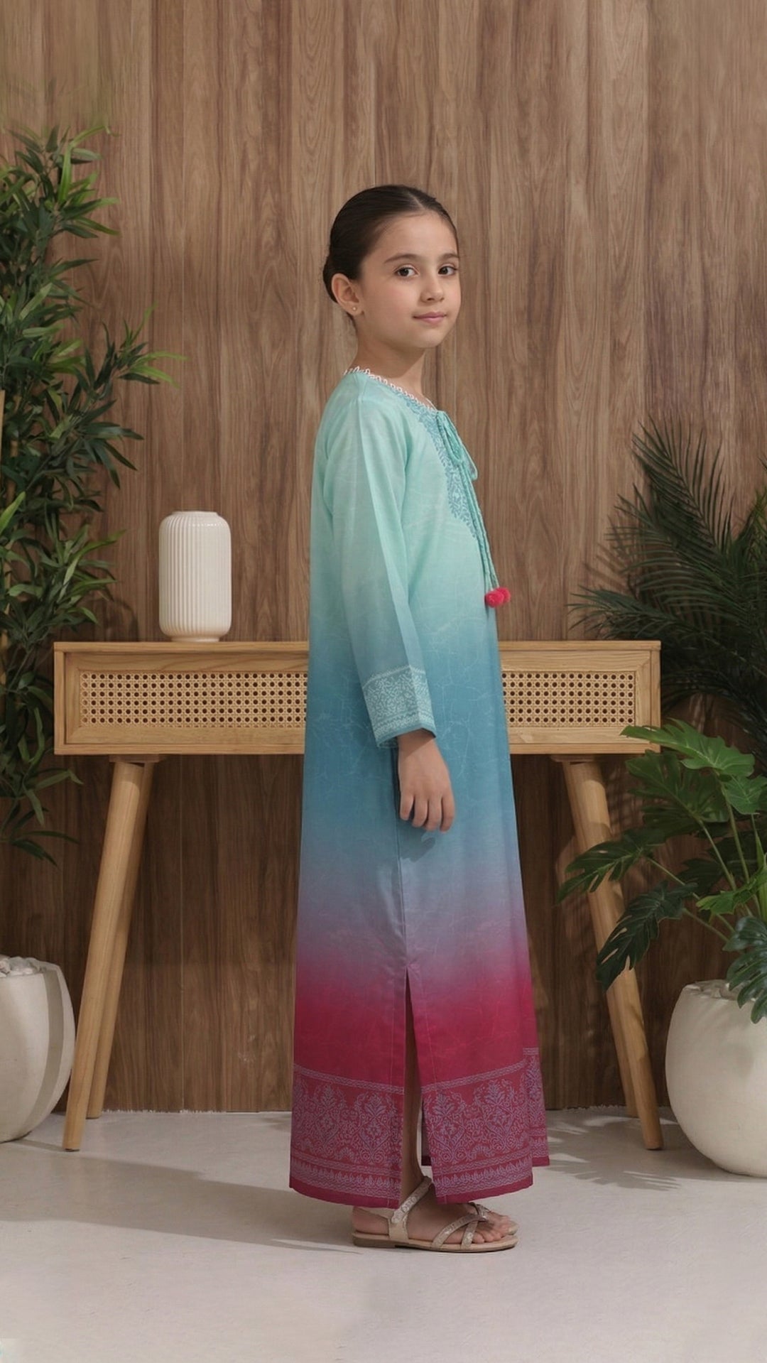 Seramira Kids Kaftan Dress