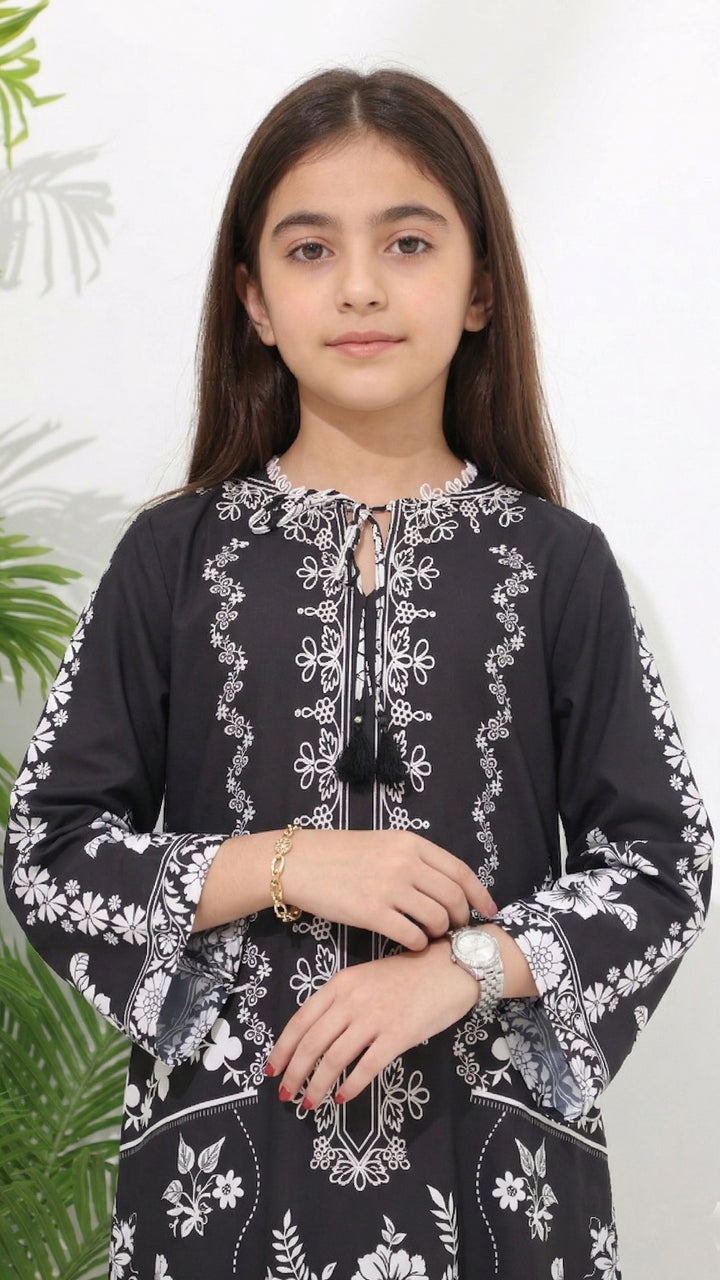 Sylvie Noire Kids Kaftan Dress