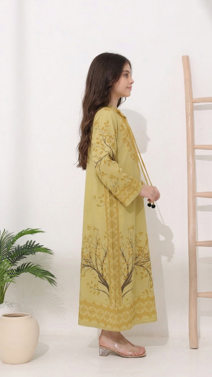 Elaren Fawn Kids Kaftan Dress