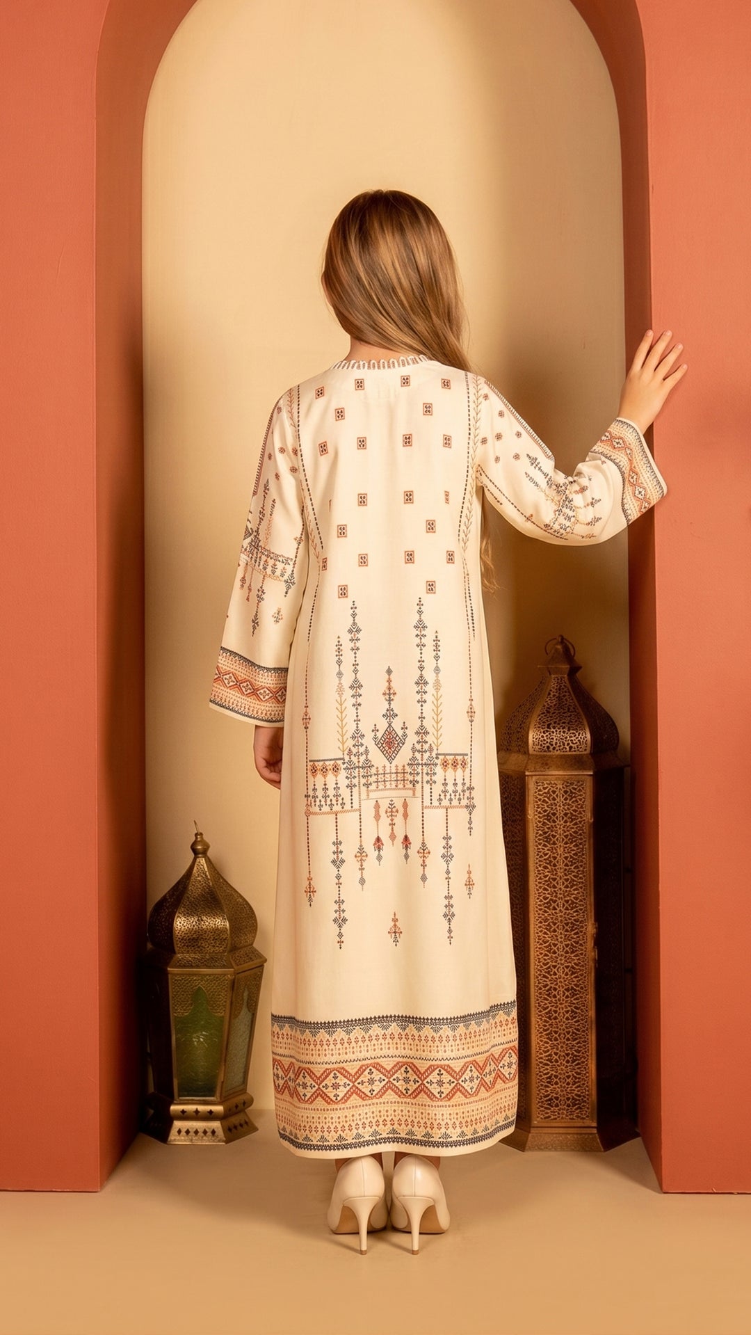 Albiya Kids Kaftan Dress