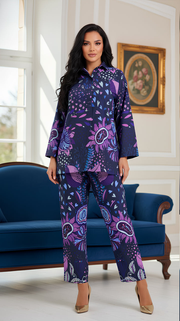 طقم ميريل الأزرق المتناسق