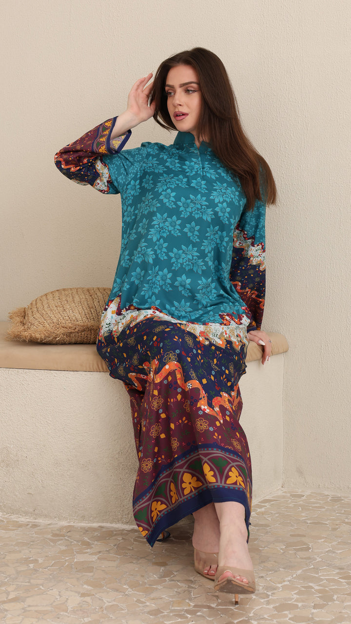 Rubelina Ciel Kaftan Dress