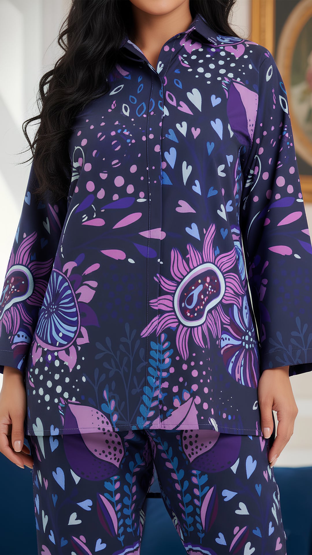 طقم ميريل الأزرق المتناسق