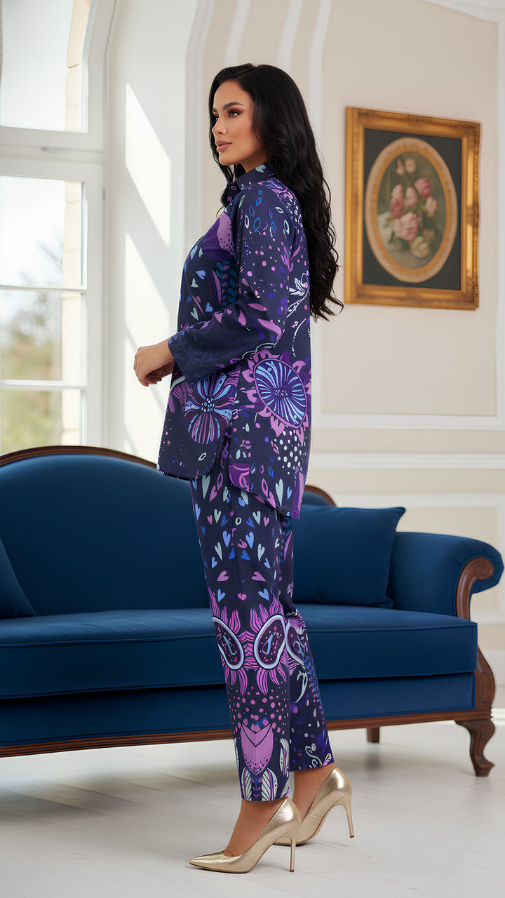 طقم ميريل الأزرق المتناسق