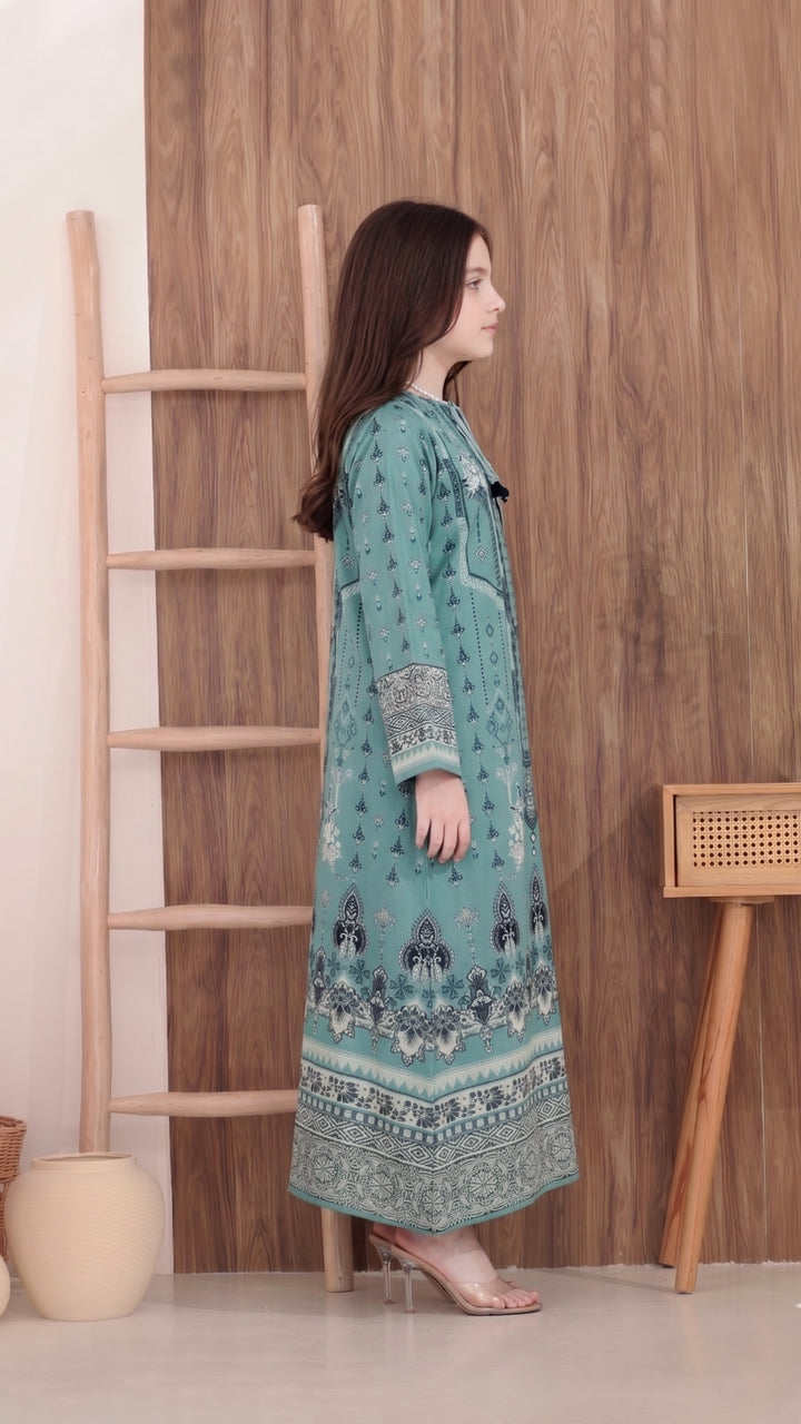Zelijah Kids Kaftan Dress