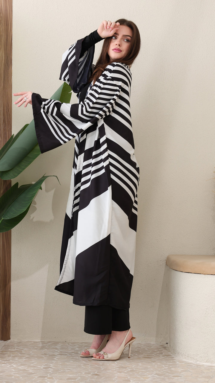 Oblisse Open Front Abaya
