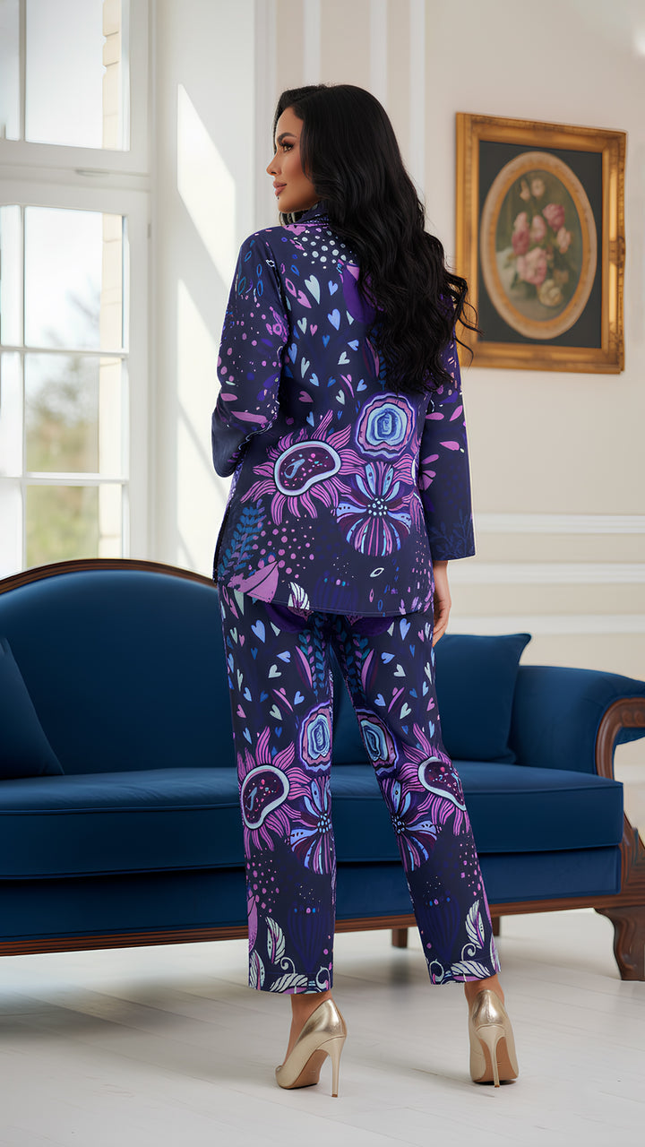 طقم ميريل الأزرق المتناسق