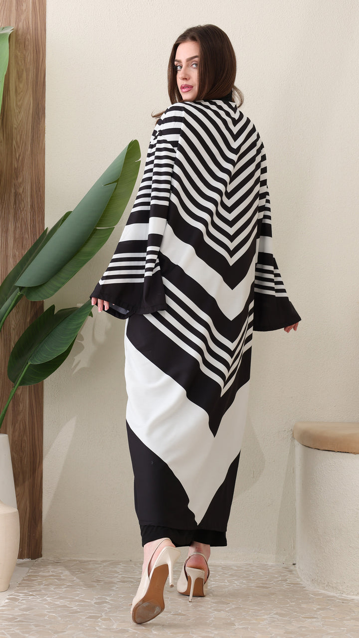 Oblisse Open Front Abaya