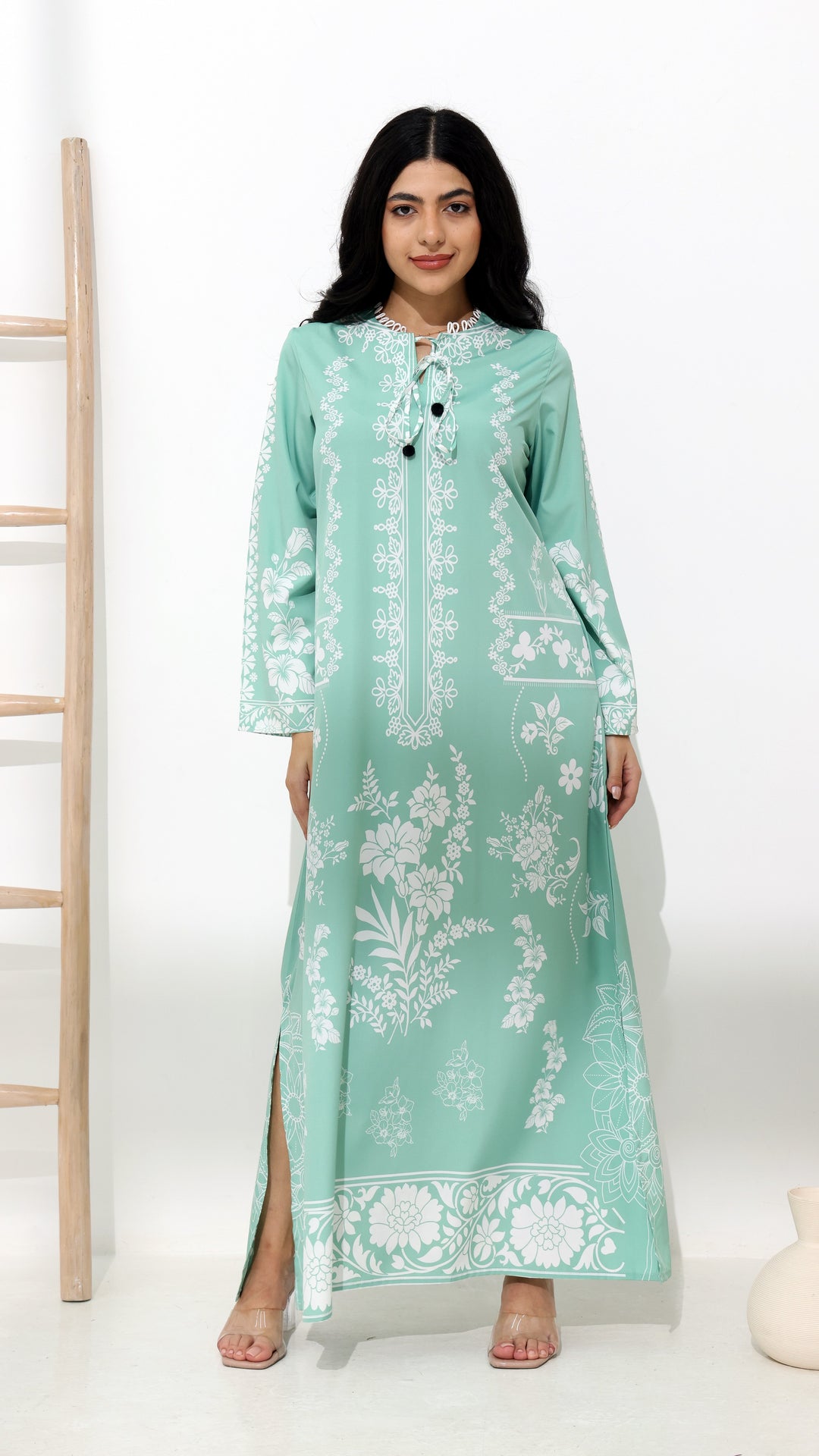 Sylvie Azurea Kaftan Dress