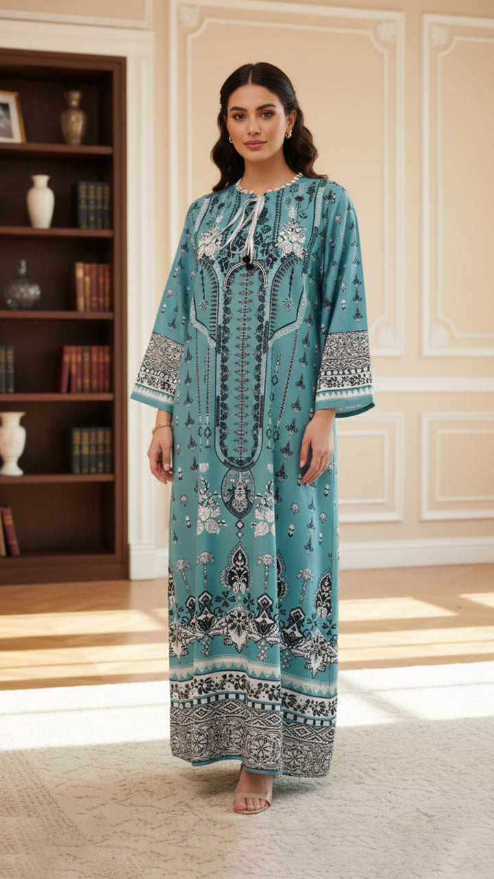 Zelijah Kaftan Dress