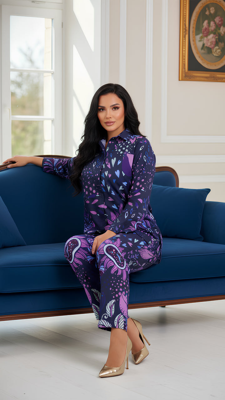 طقم ميريل الأزرق المتناسق