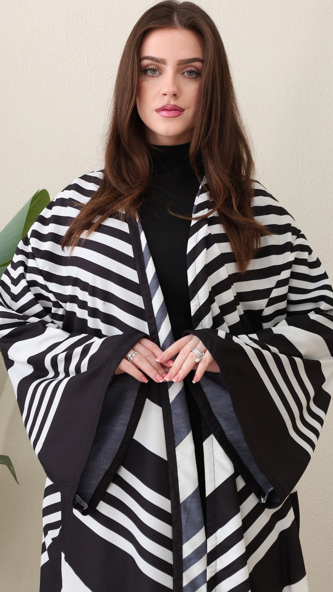 Oblisse Open Front Abaya