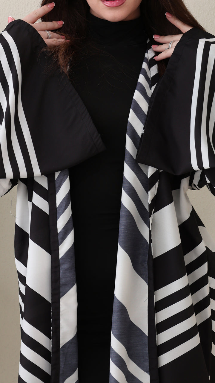 Oblisse Open Front Abaya