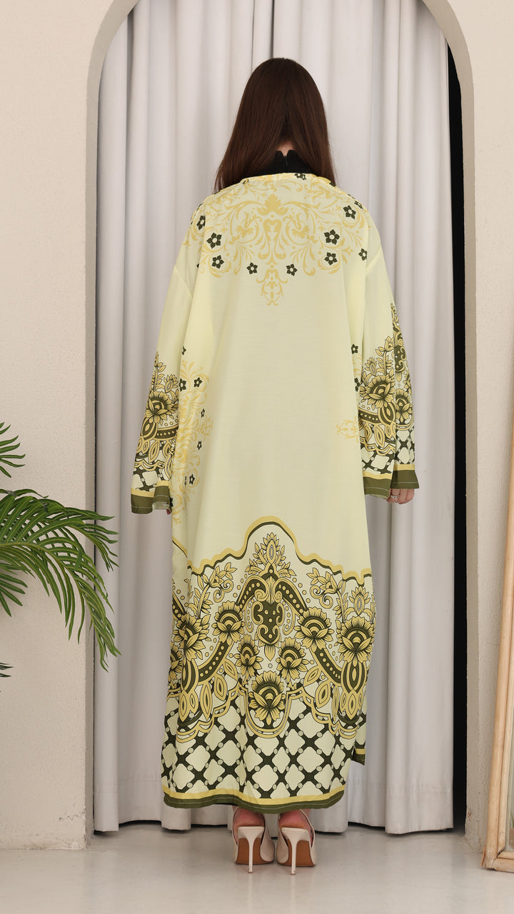 Lumira Open Front Abaya