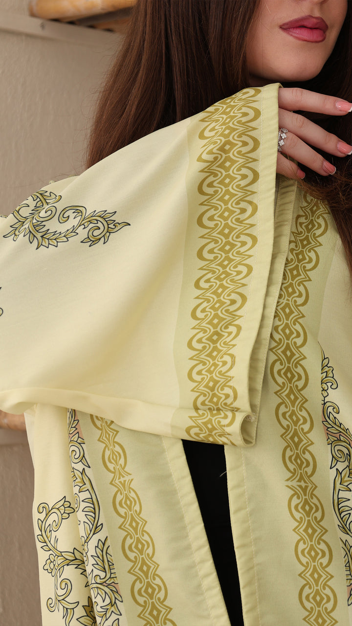 Lumira Open Front Abaya