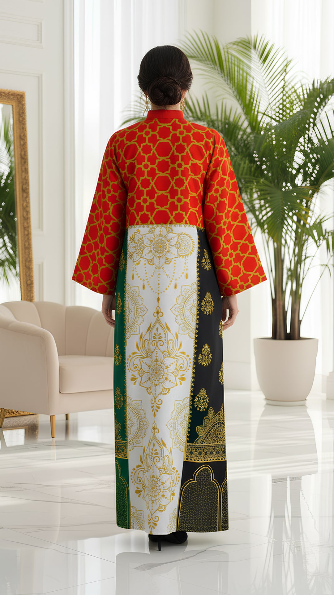 Emera Kaftan Dress