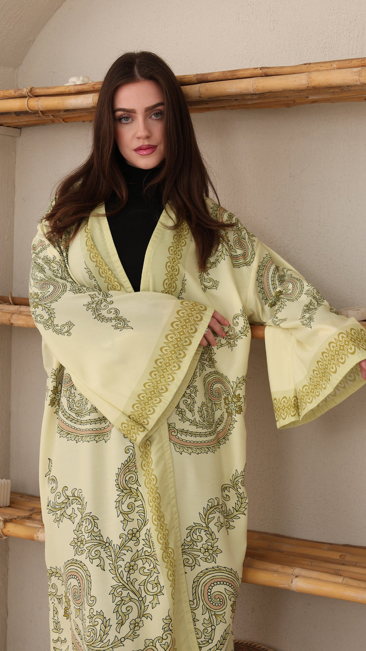 Olvessa Open Front Abaya