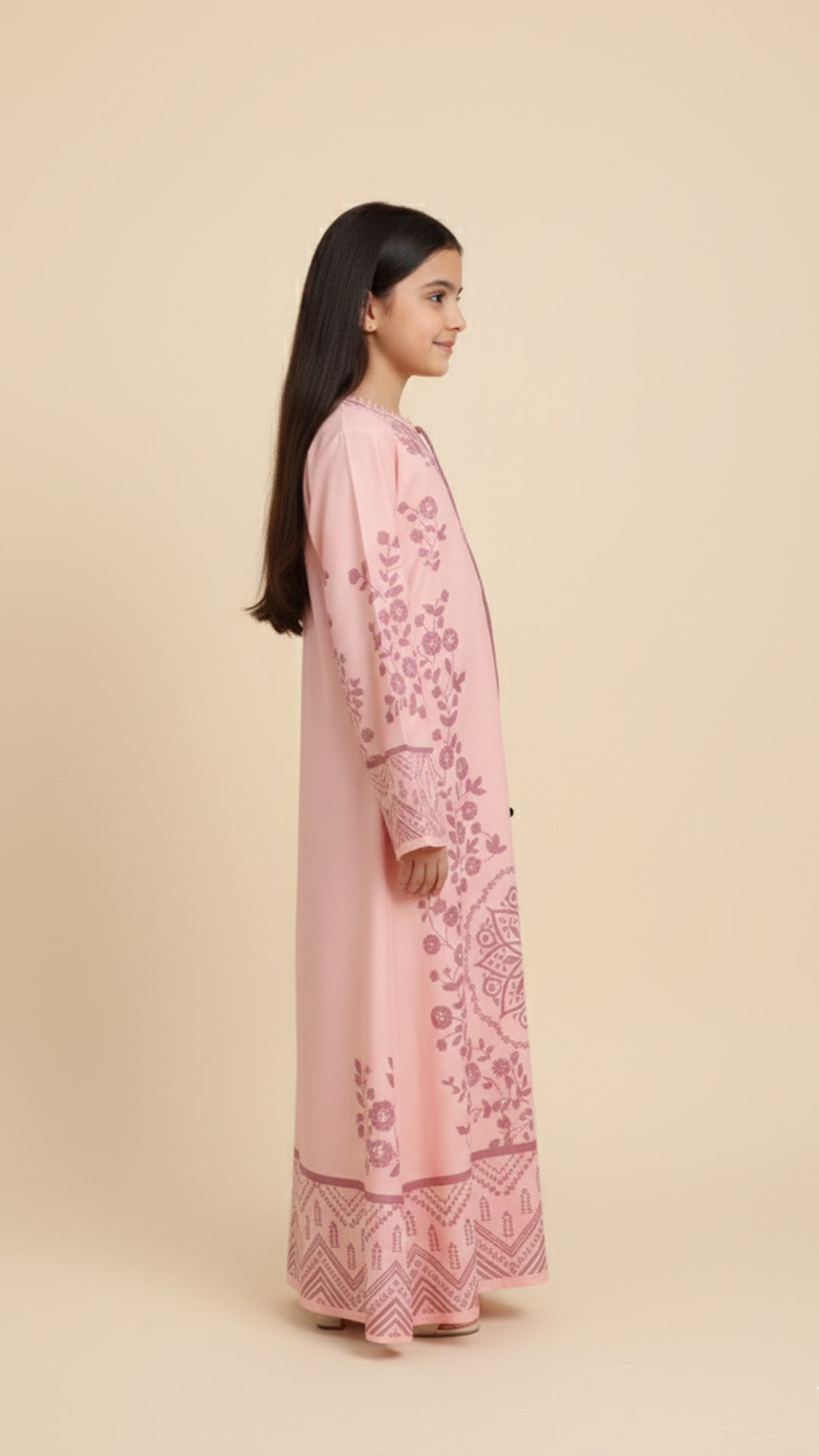 Aurelya Bloom Kids Kaftan Dress