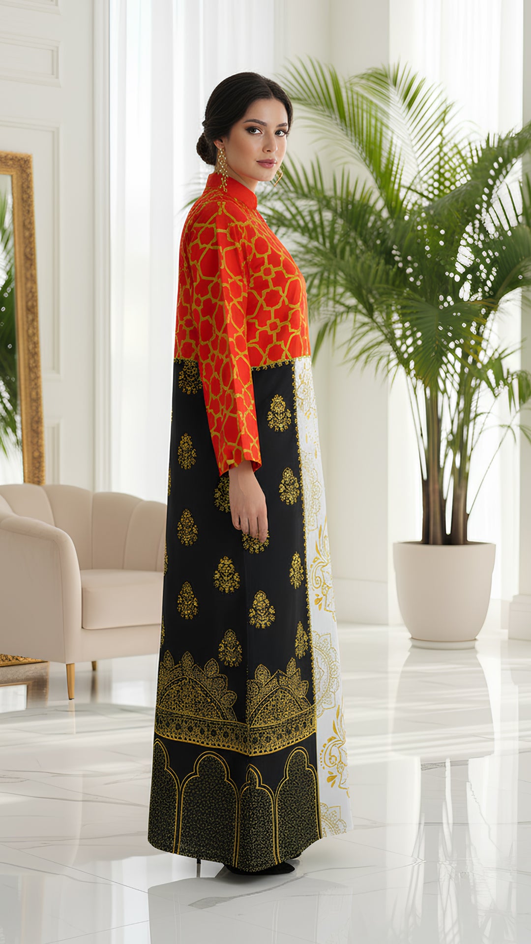Emera Kaftan Dress