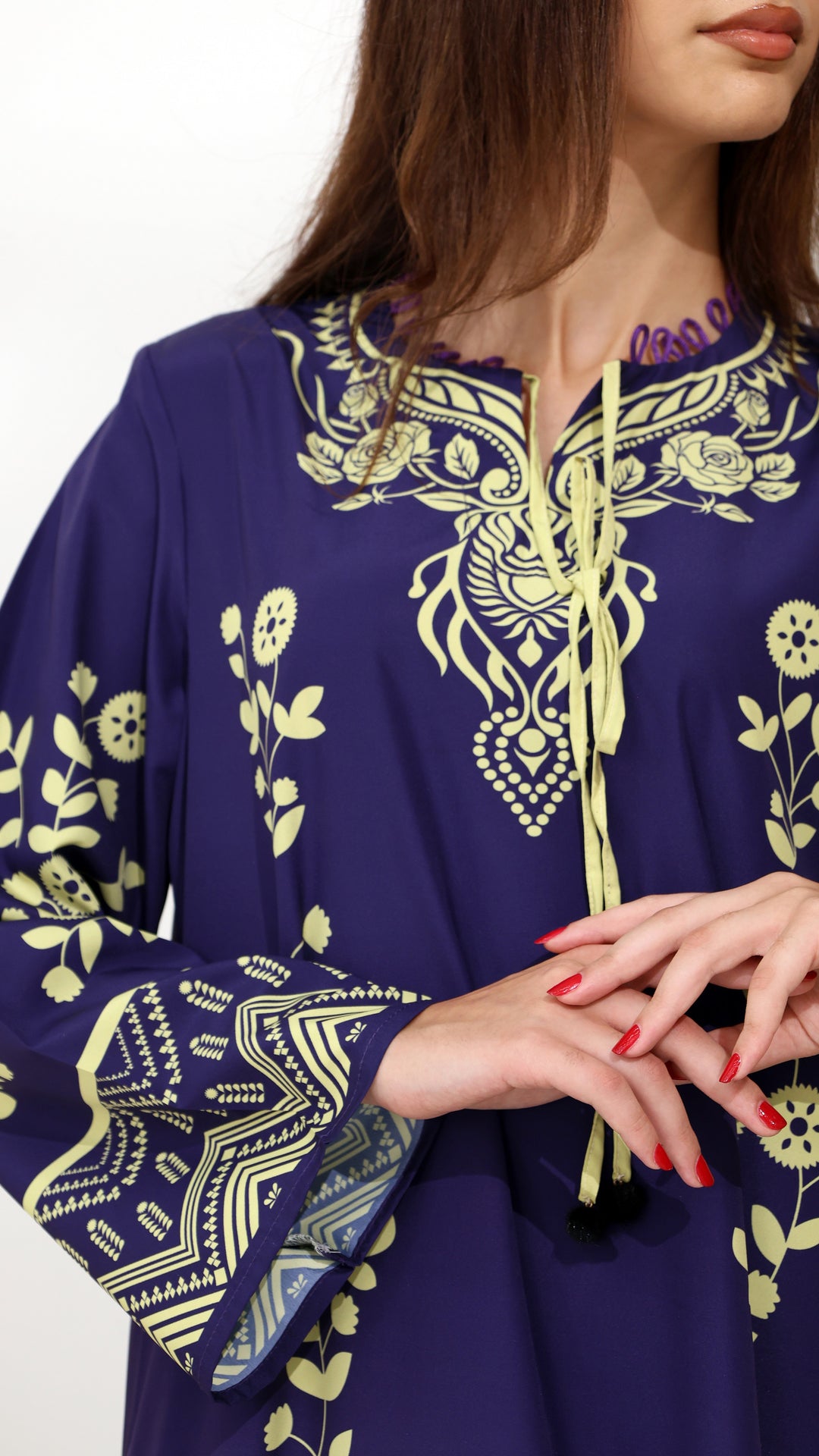 Aurelya Lune Kaftan Dress