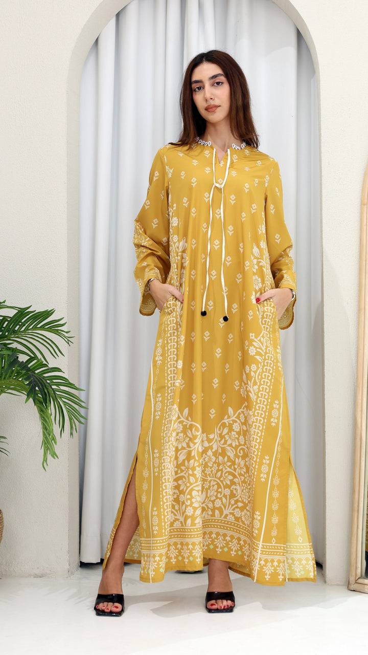 Zephara Kaftan Dress