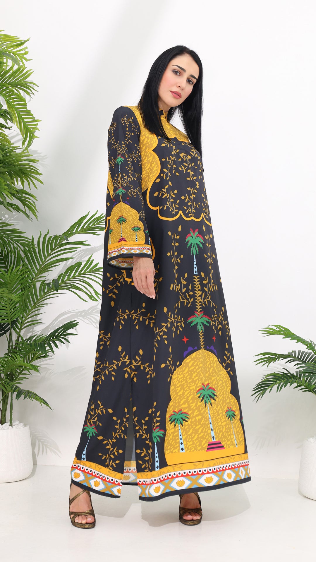 Miralune Lux Kaftan Dress