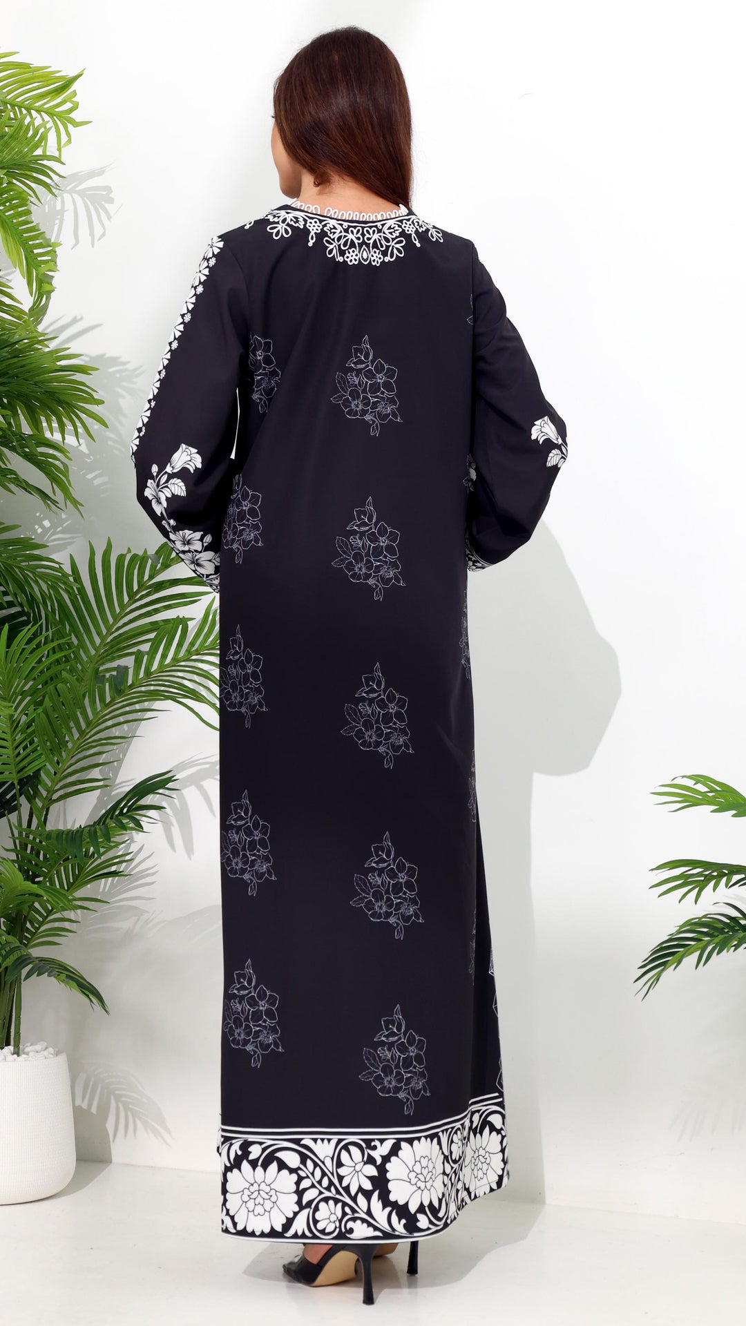 Sylvie Noire Kaftan Dress