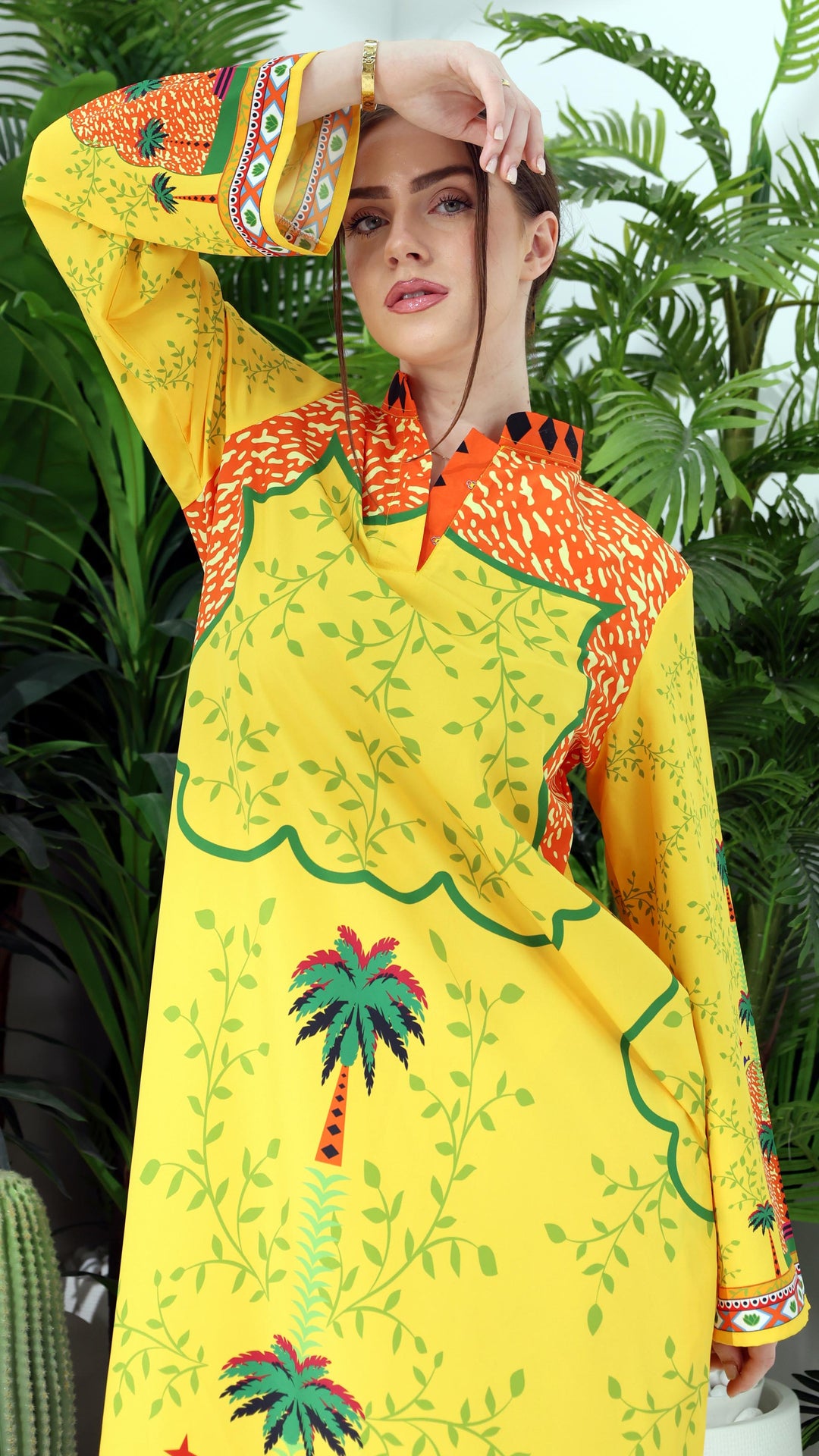 Miralune Kaftan Dress