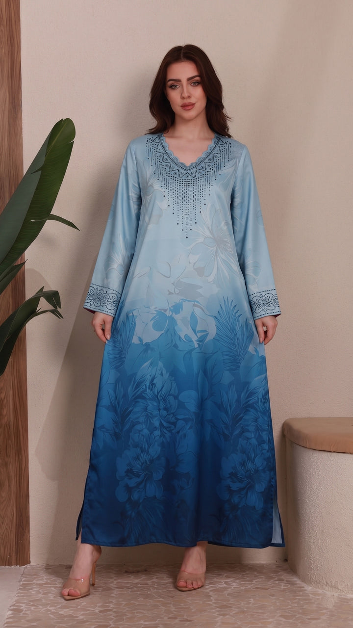 Seralune Kaftan Dress