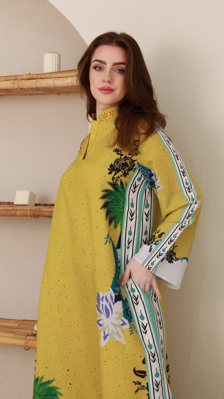 Tropelle Kaftan Dress