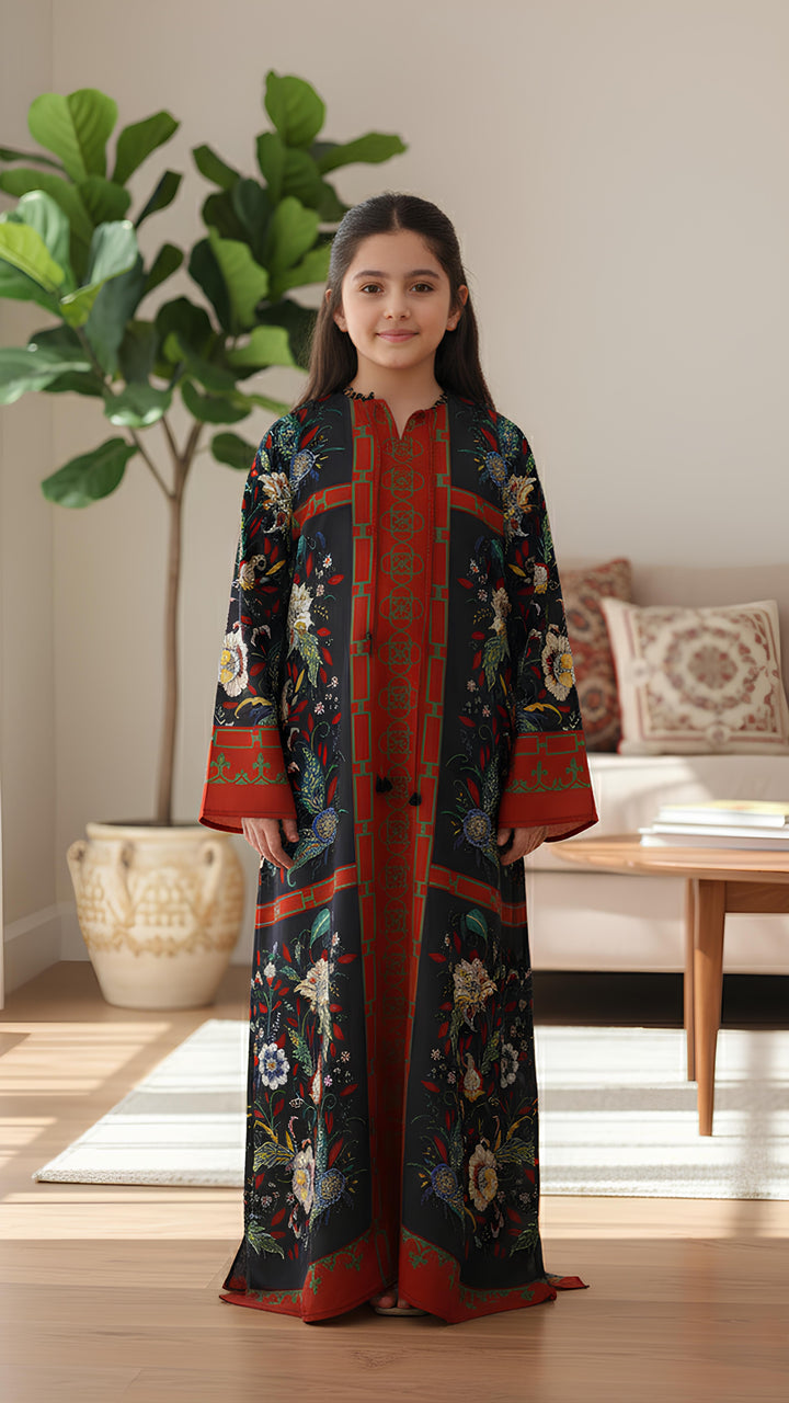 Iridesca Rouge Kids Kaftan Dress