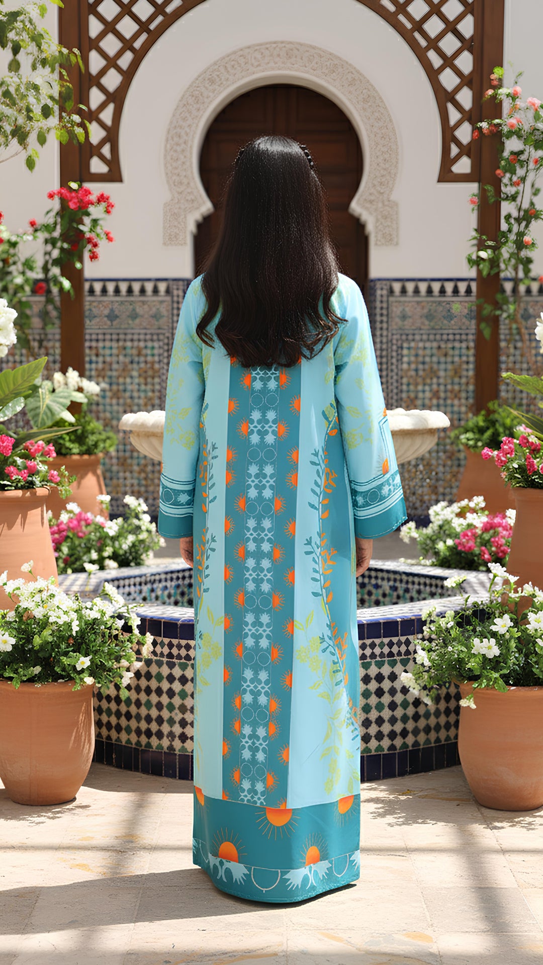 Avenya Solis Kids Kaftan Dress