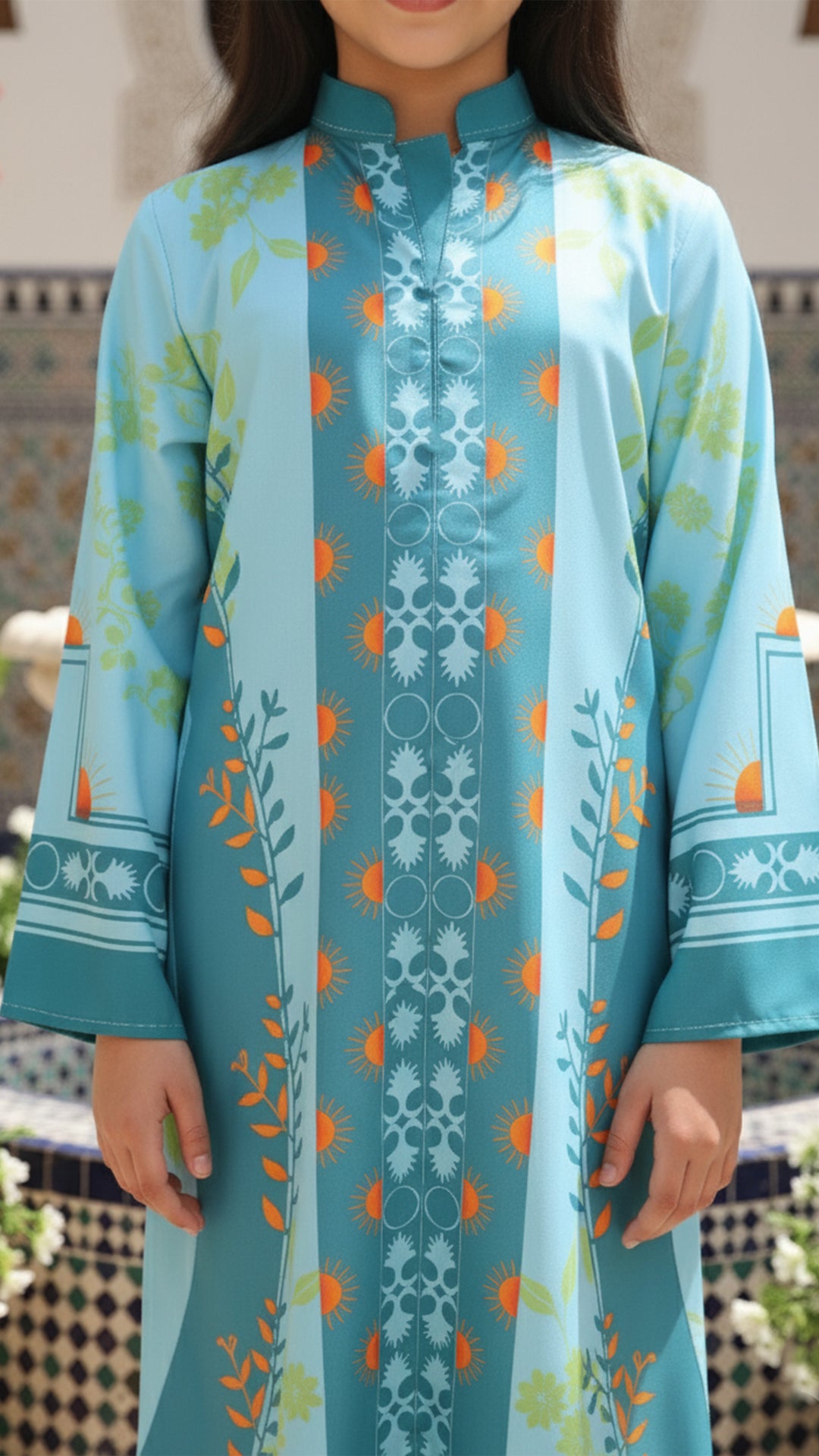 Avenya Solis Kids Kaftan Dress