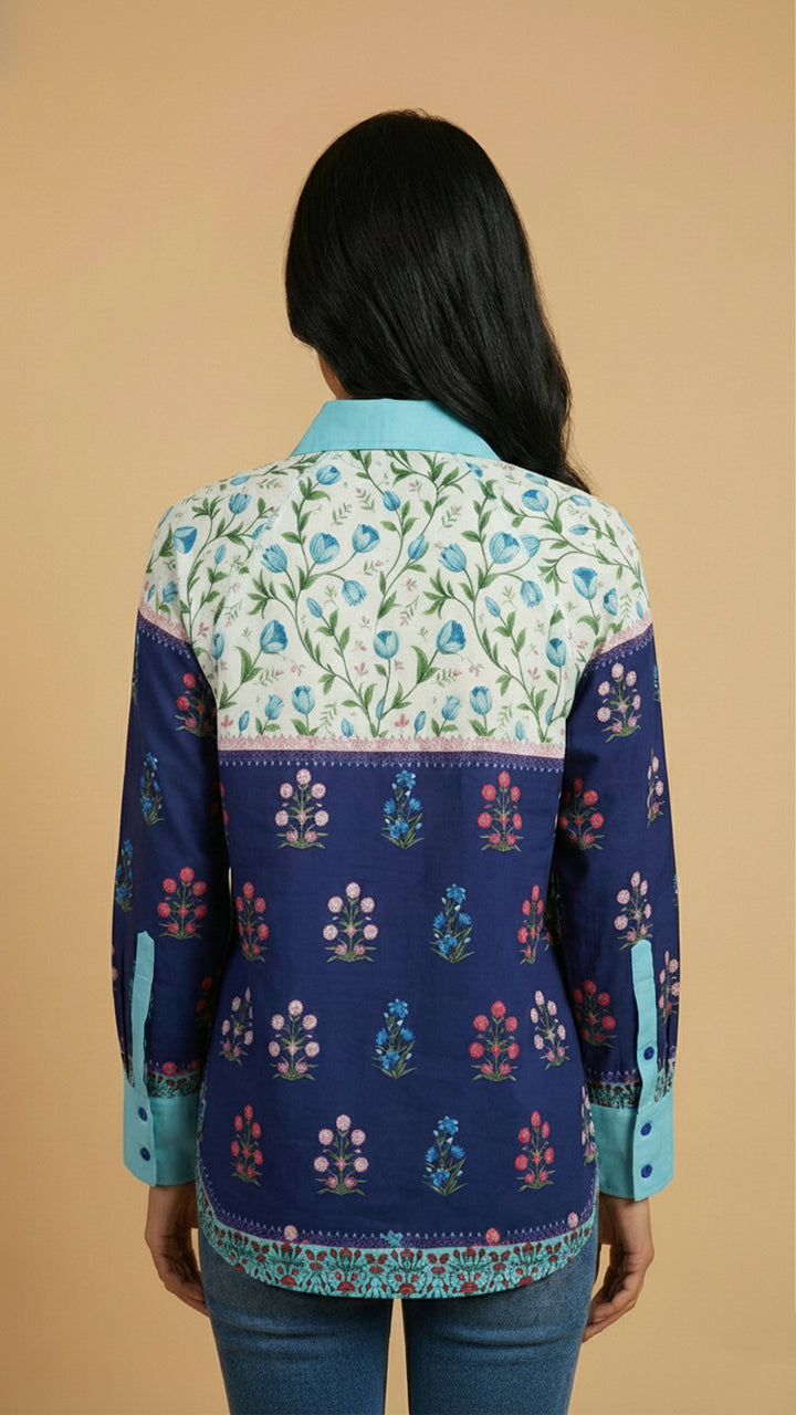 قميص لونايف بأزرار أمامية