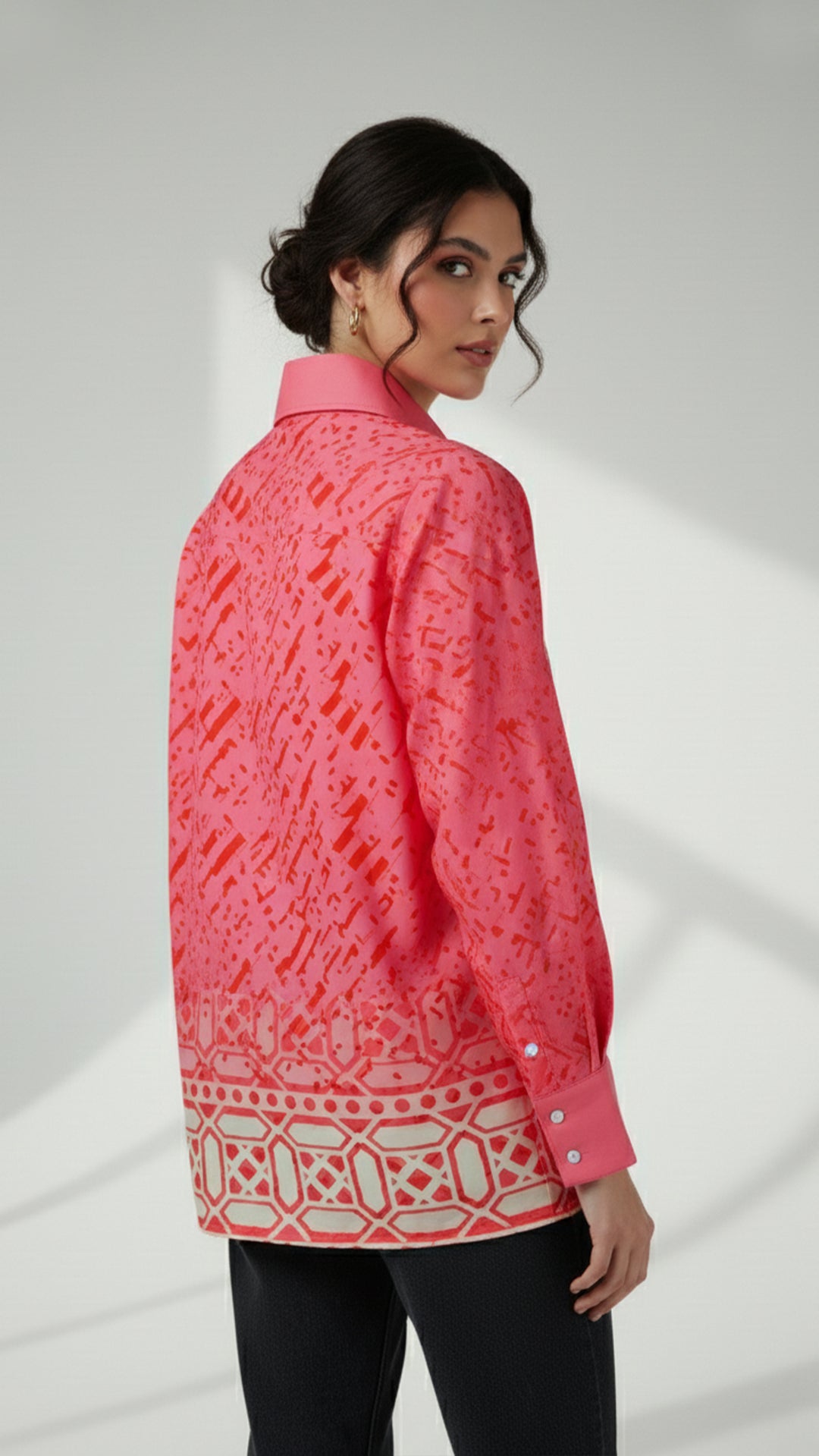 قميص رافيس بأزرار أمامية