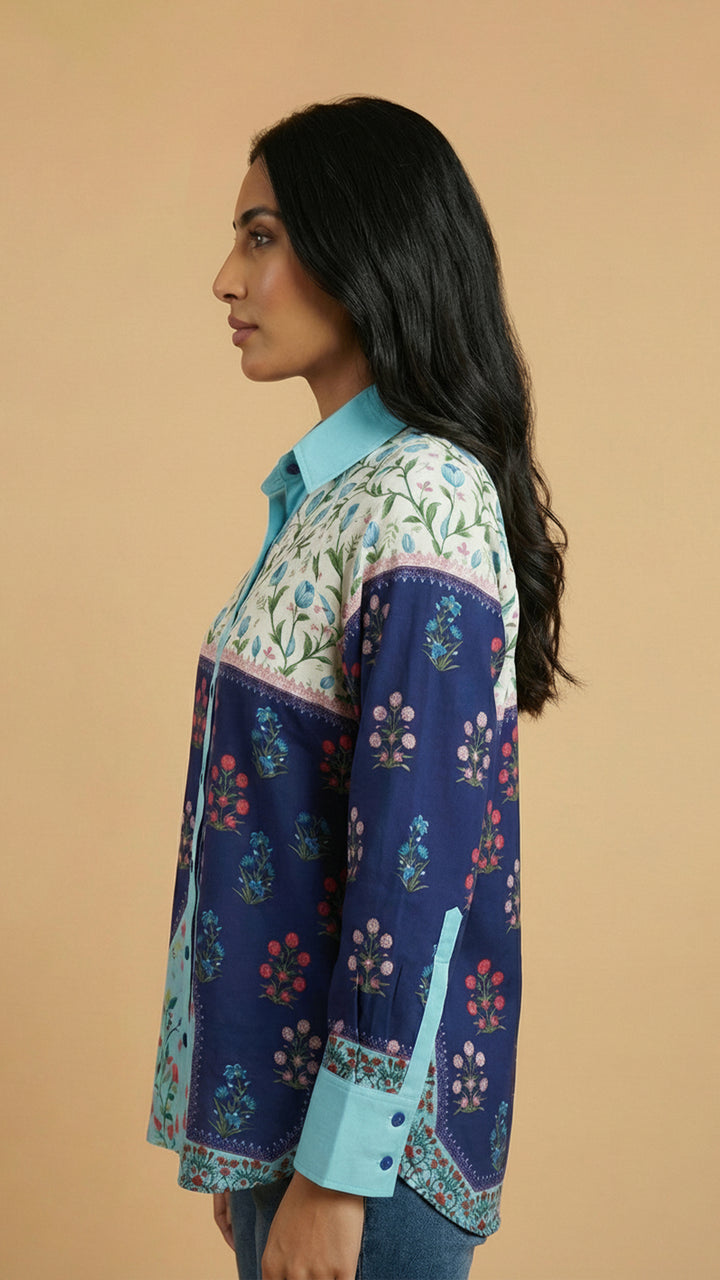 قميص لونايف بأزرار أمامية