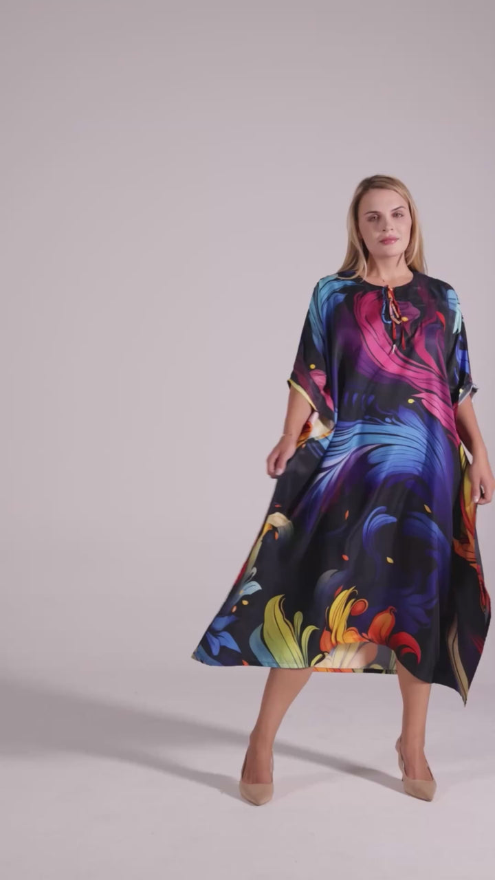 قفطان زافينا الأسود