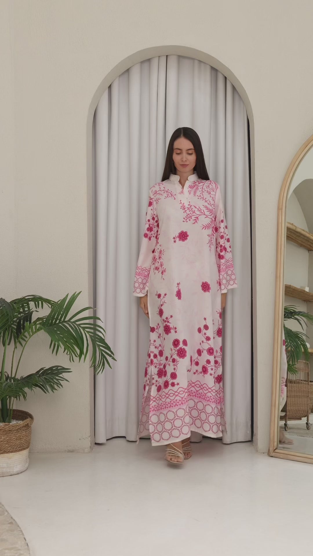 Elarose Kaftan Dress
