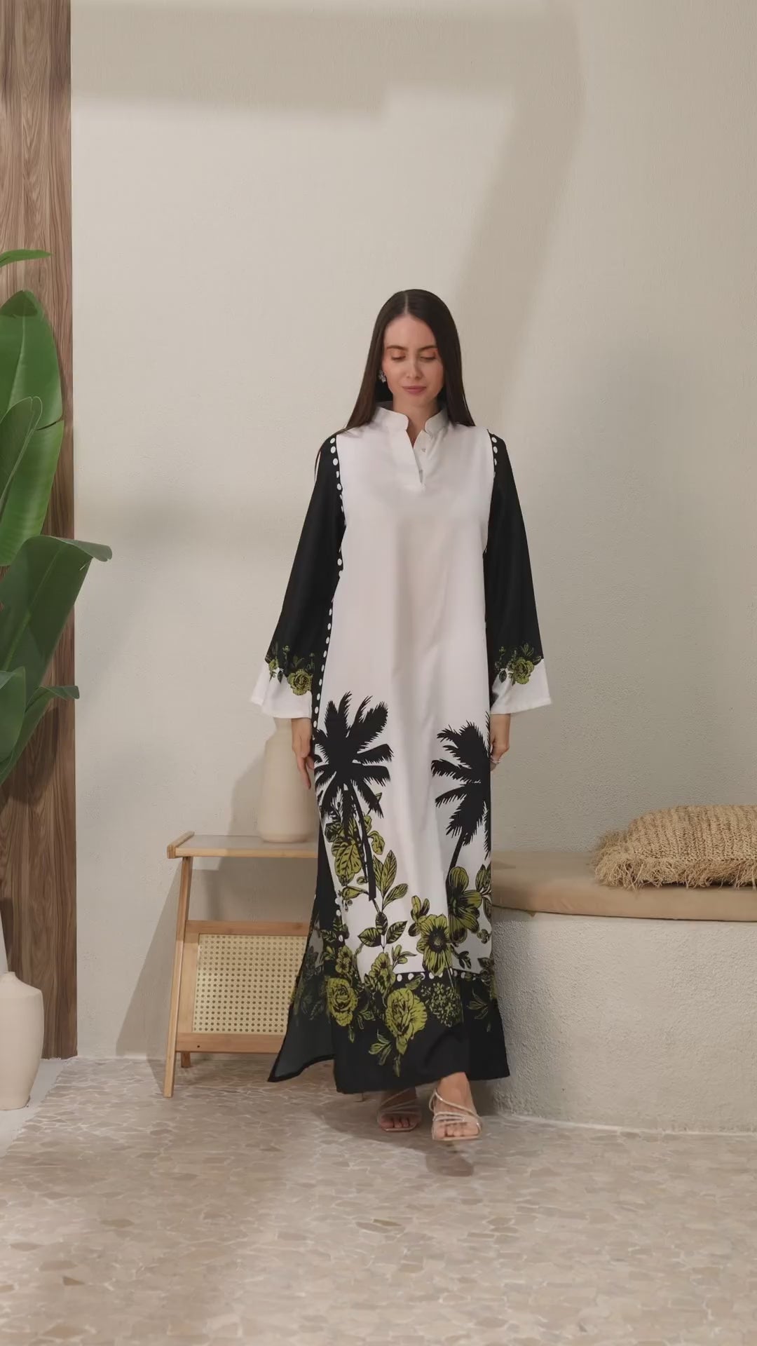 Zavielle Kaftan Dress