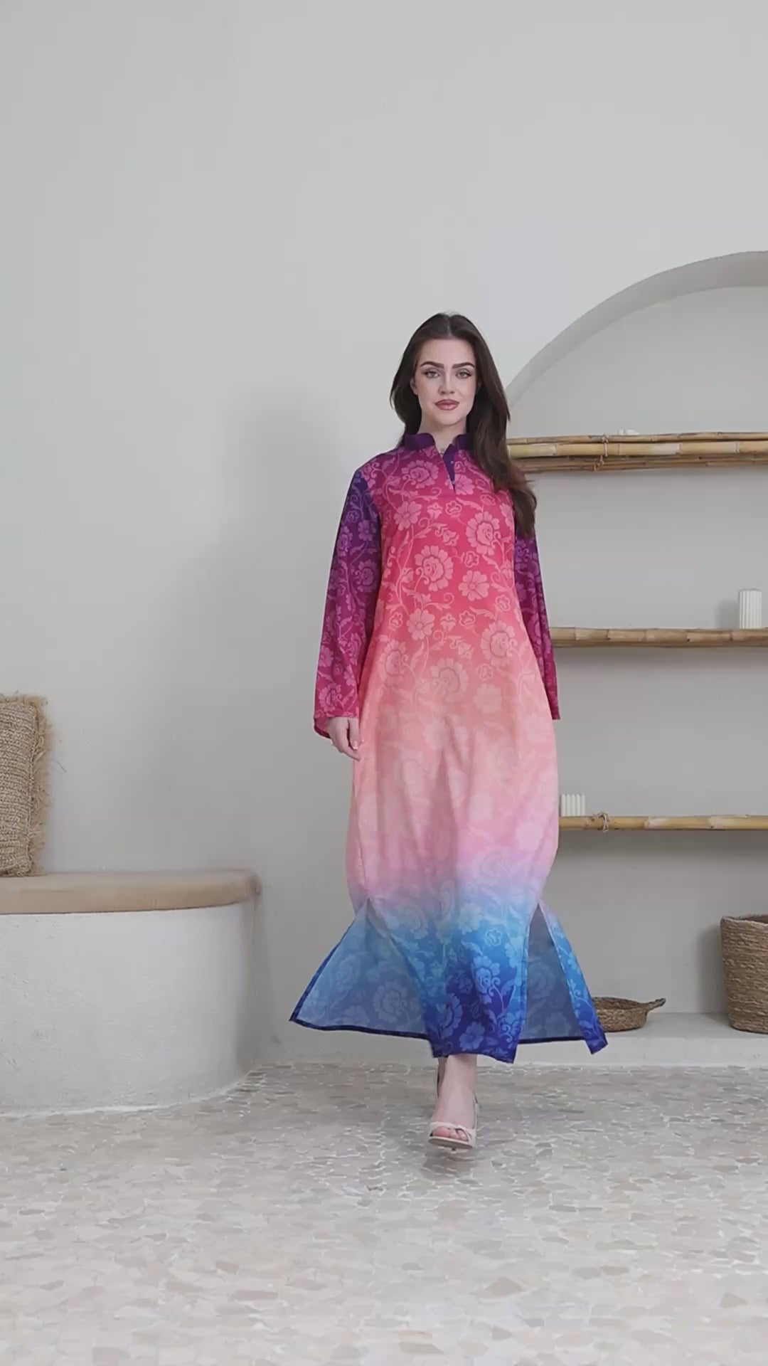 Elara Kaftan Dress