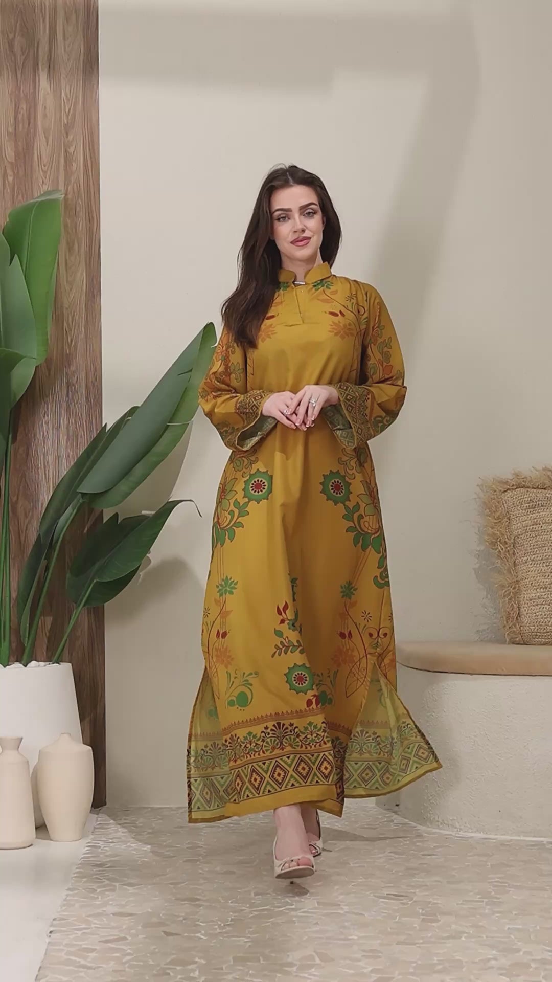 Tavira Kaftan Dress