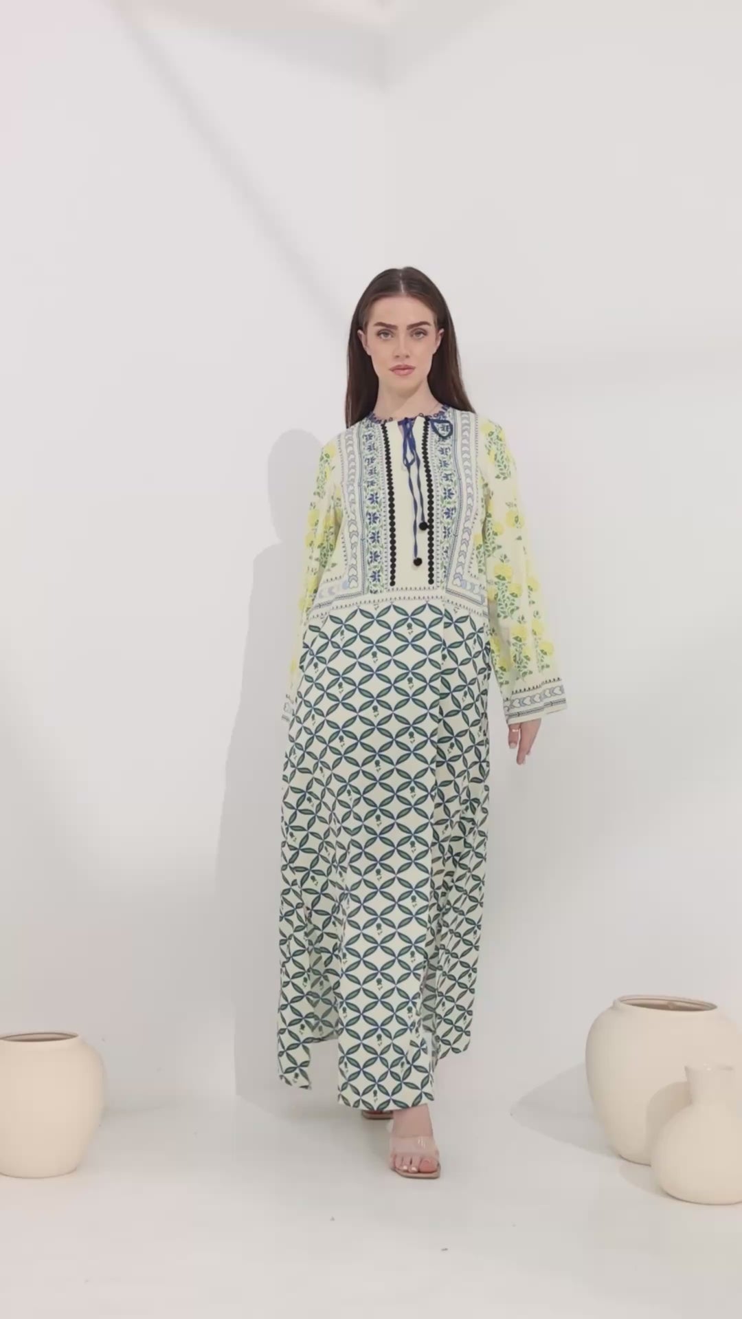 Seravine Kaftan Dress